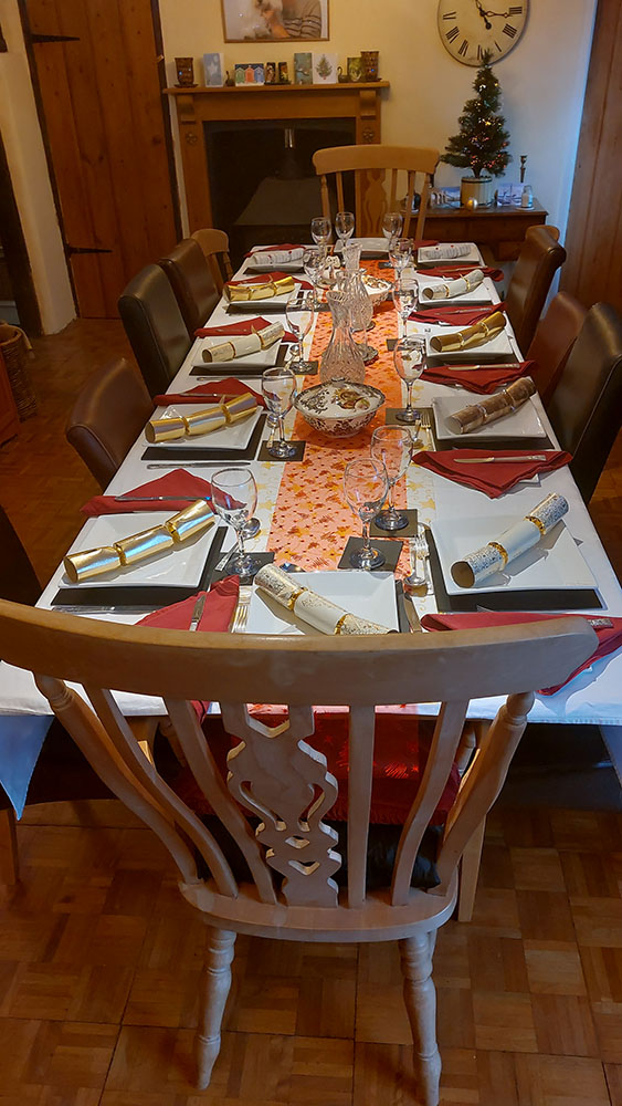Christmas Dining Table